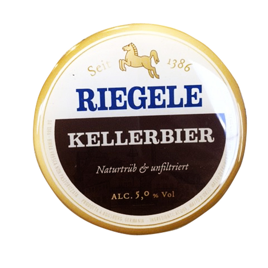 Riegele Beer Party Kit - Fusto Birra a Caduta Legno Privat 10 lt